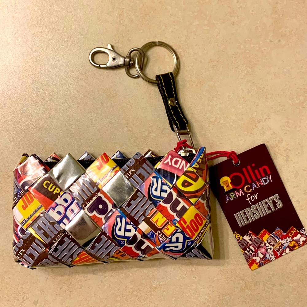NWT, Ollin Arm Candy For Hersey: Wallet/Coin Purse